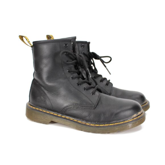 Dr. Martens 1460 Black Nappa Leather Ankle Boots 6 AirWait Bouncing Combat4